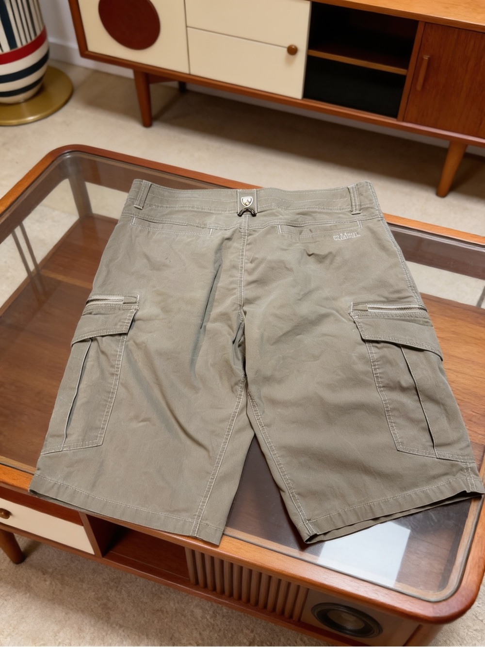 Kohl Men's Cargo Shorts in Olive Green